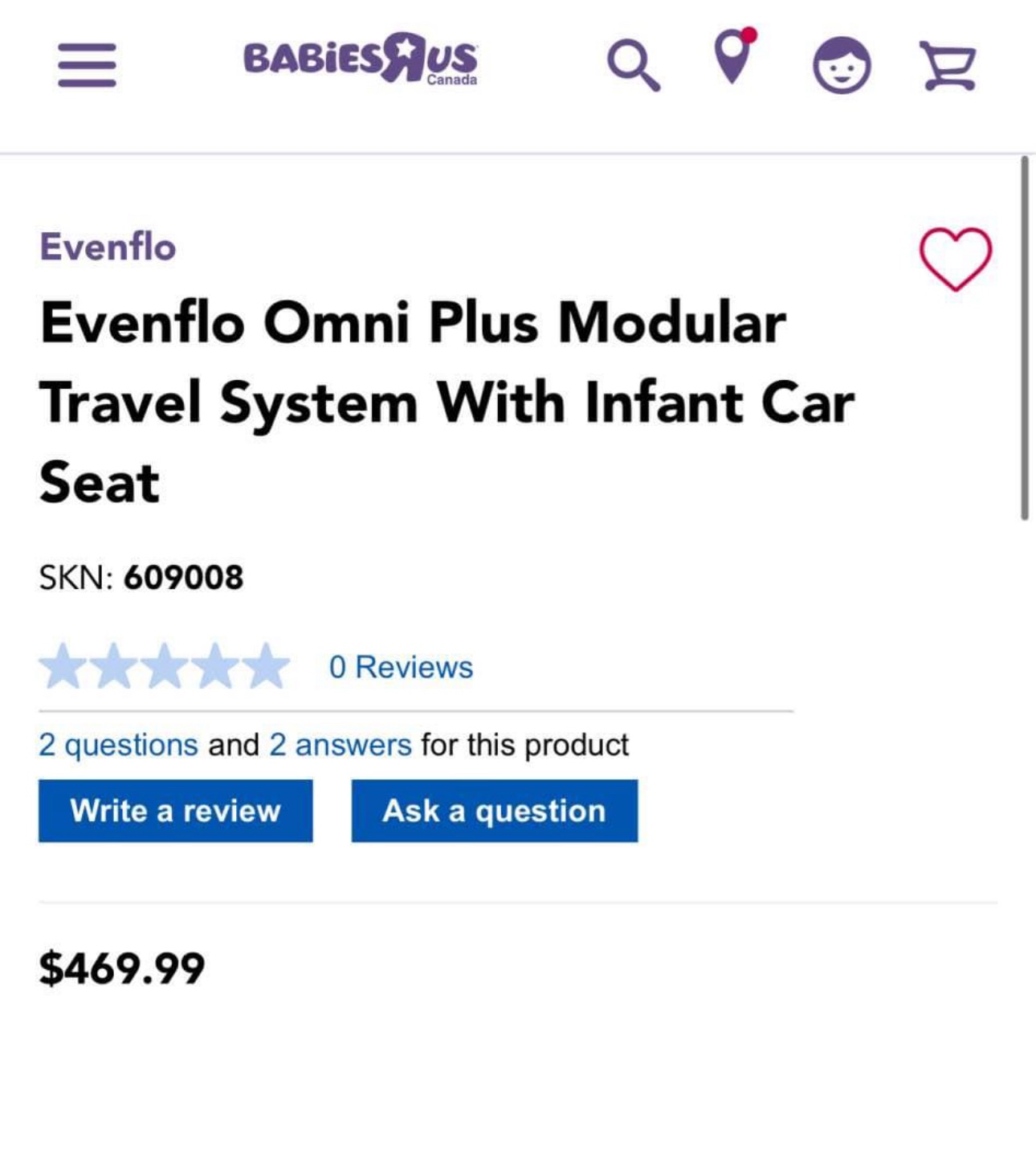 Evenflo Omni Plus Modular Travel System With Infant Car Seat - photo 5