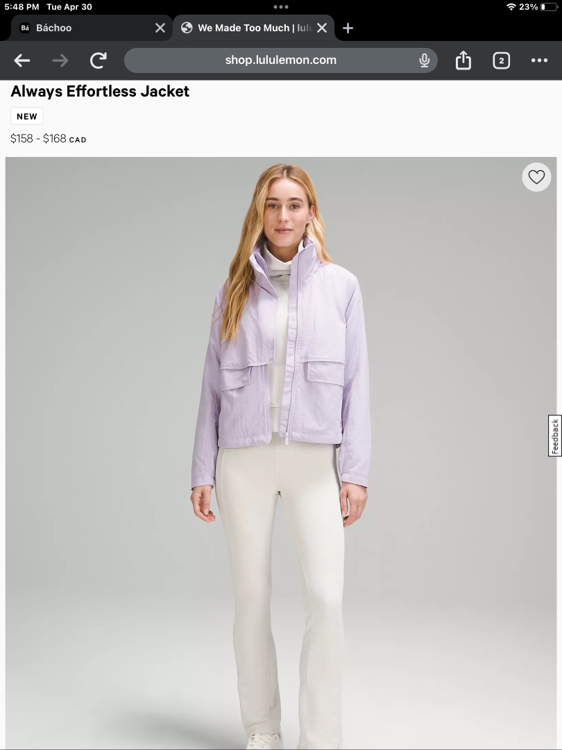 Lululemon Always Effortless Jacket