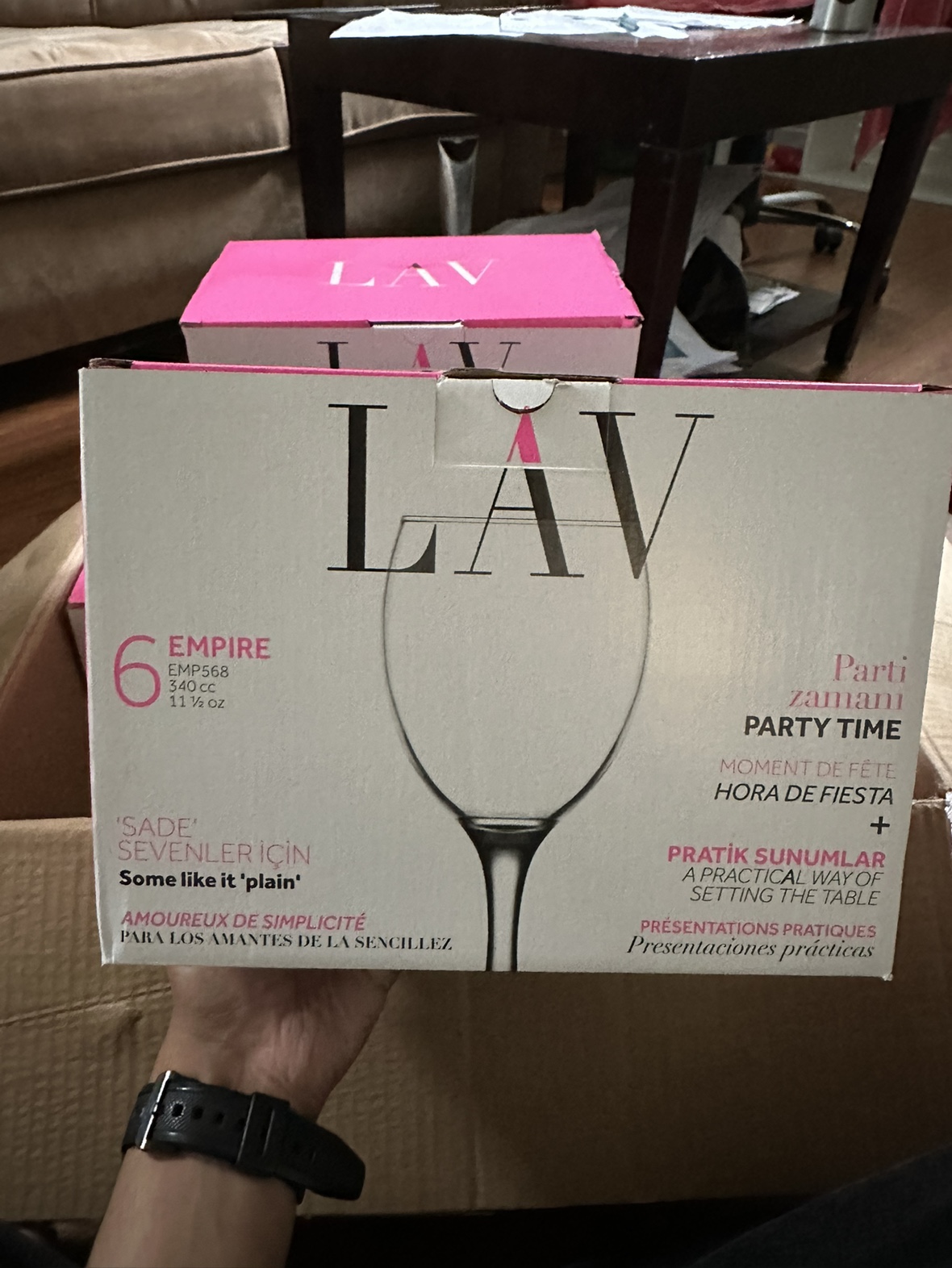 LAV Wine Glasses 🍷