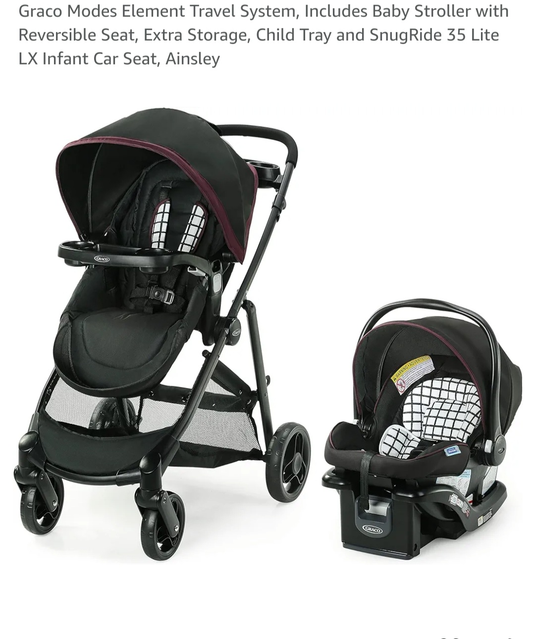 Baby Stroller with Reversible Seat - photo 2