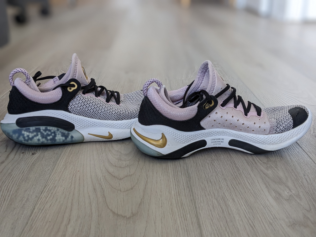 Nike Joyride Run Flyknit Plum Chalk size 9 thumbnail