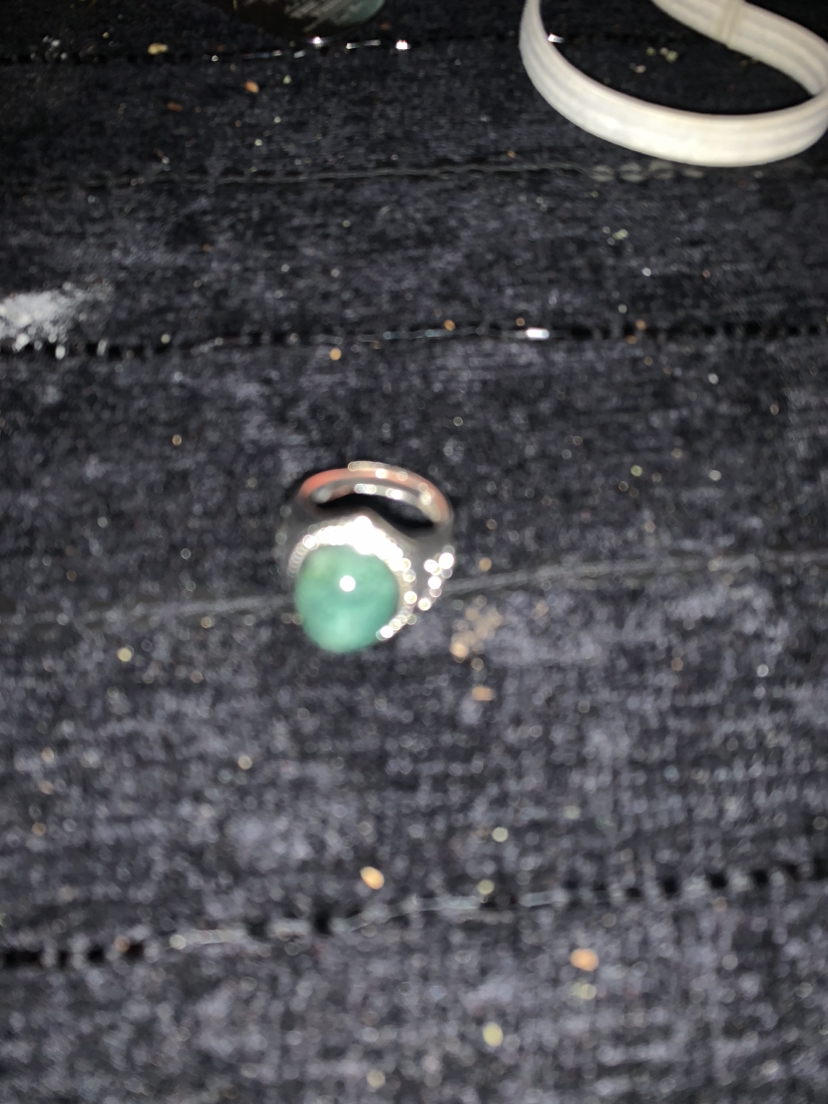 Spinel man crystal ring - photo 3