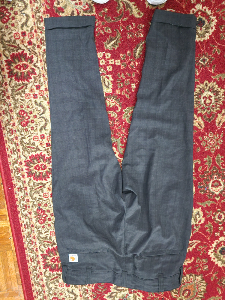 Carhartt WIP Plaid cropped pants - photo 3