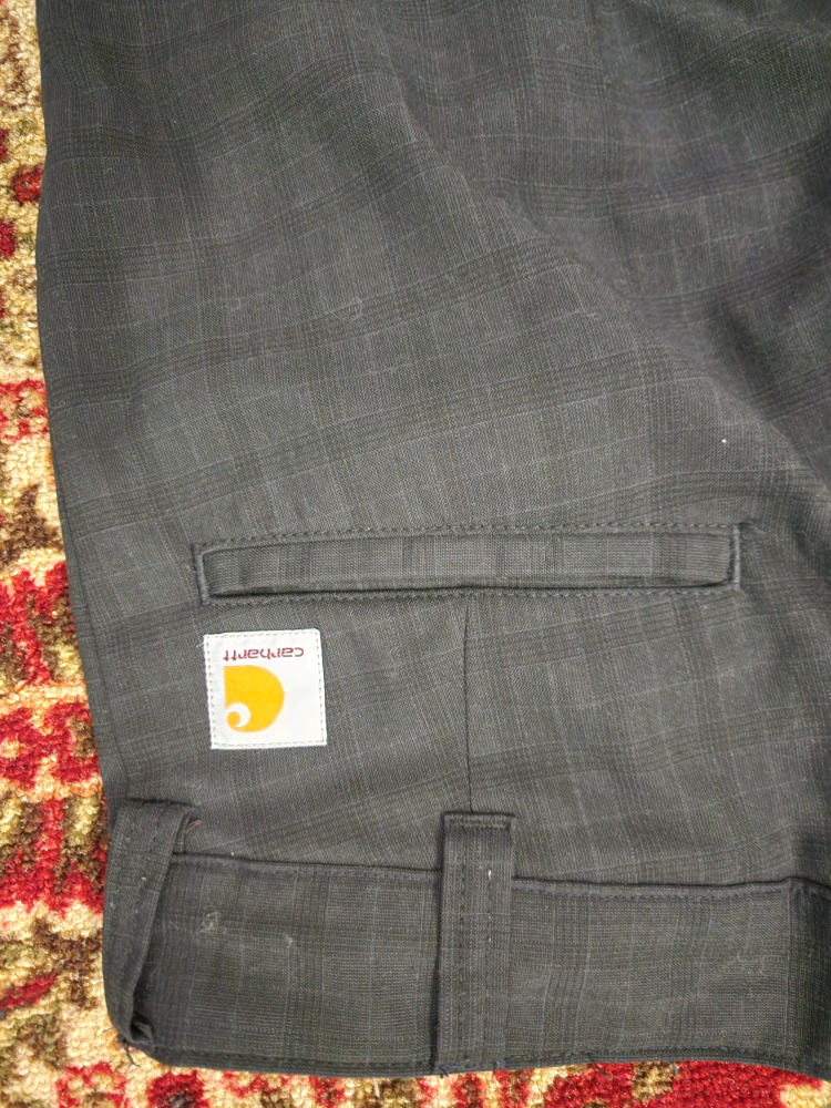 Carhartt WIP Plaid cropped pants - photo 5