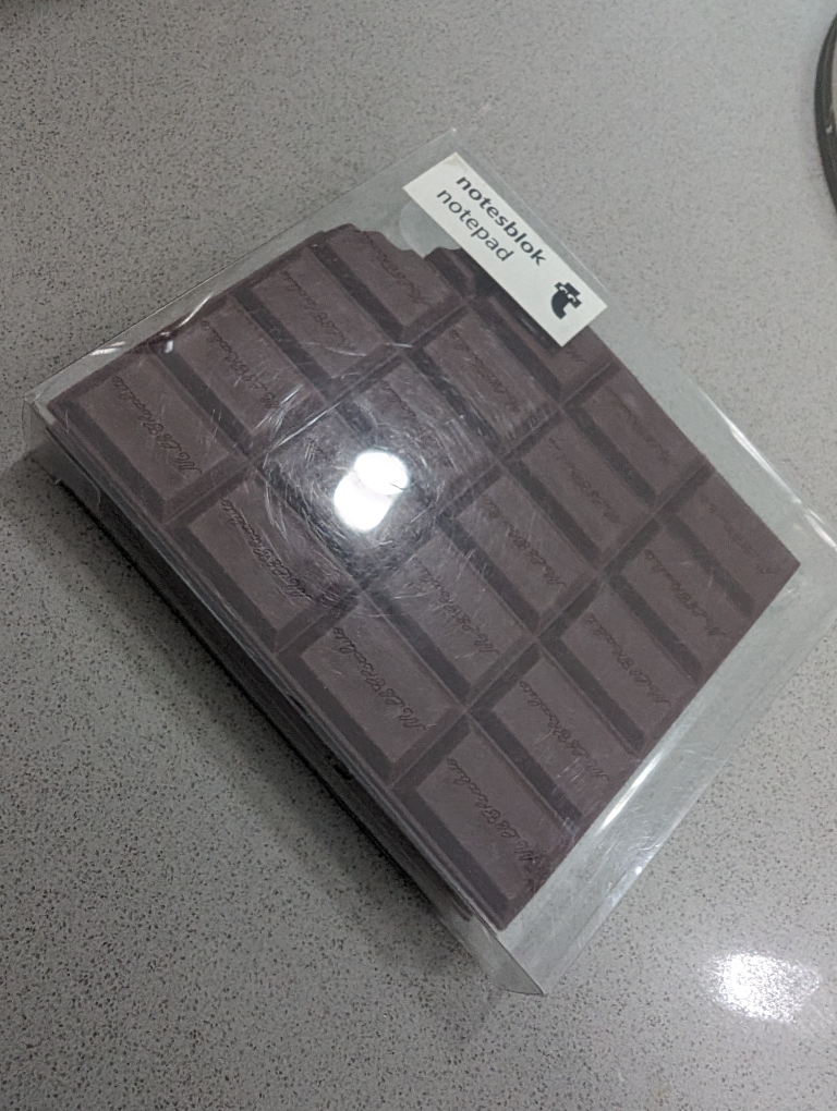 🧡 Brand new Chocolate paper pad