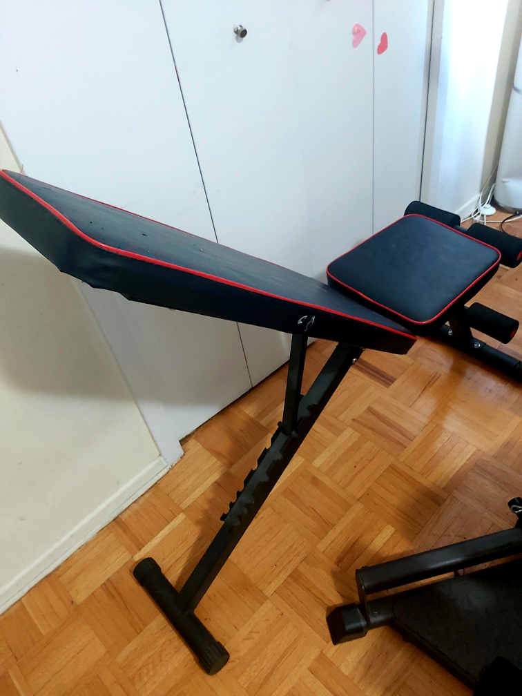 Yoelo adjustable folding weight bench - photo 3