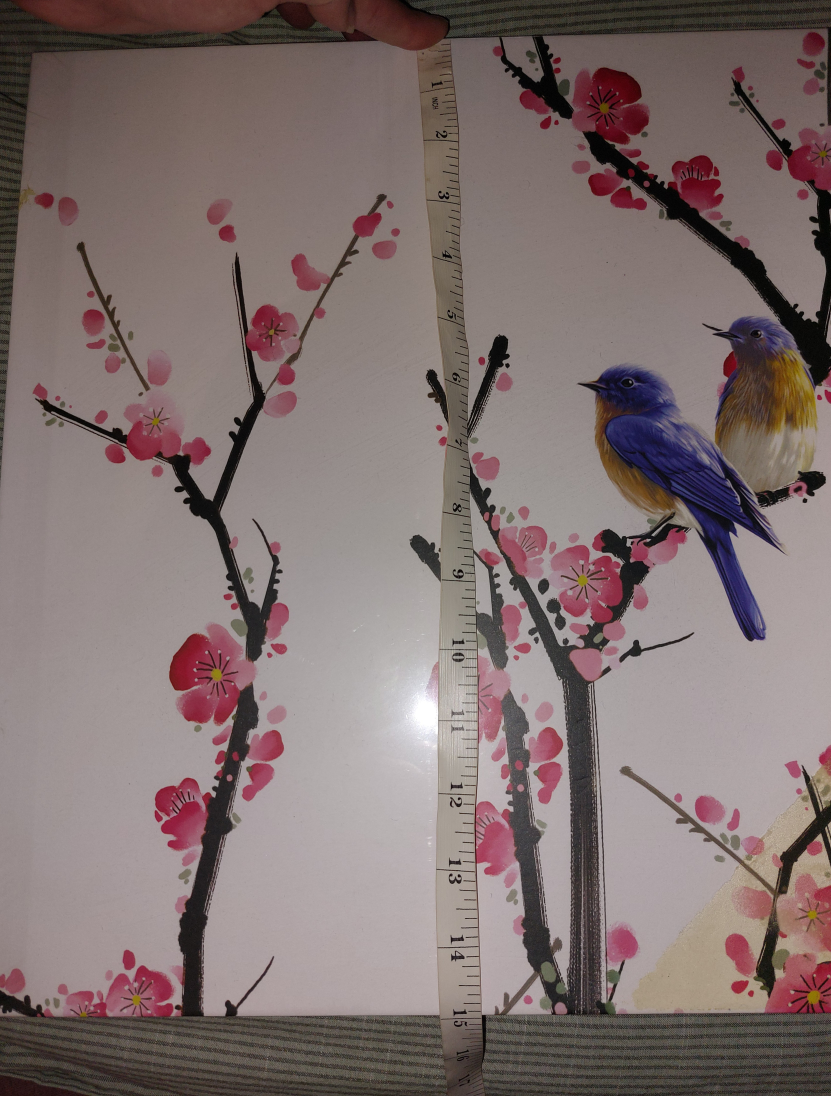 3pc Large Wall Art Canvases BNIP image indicator(4)