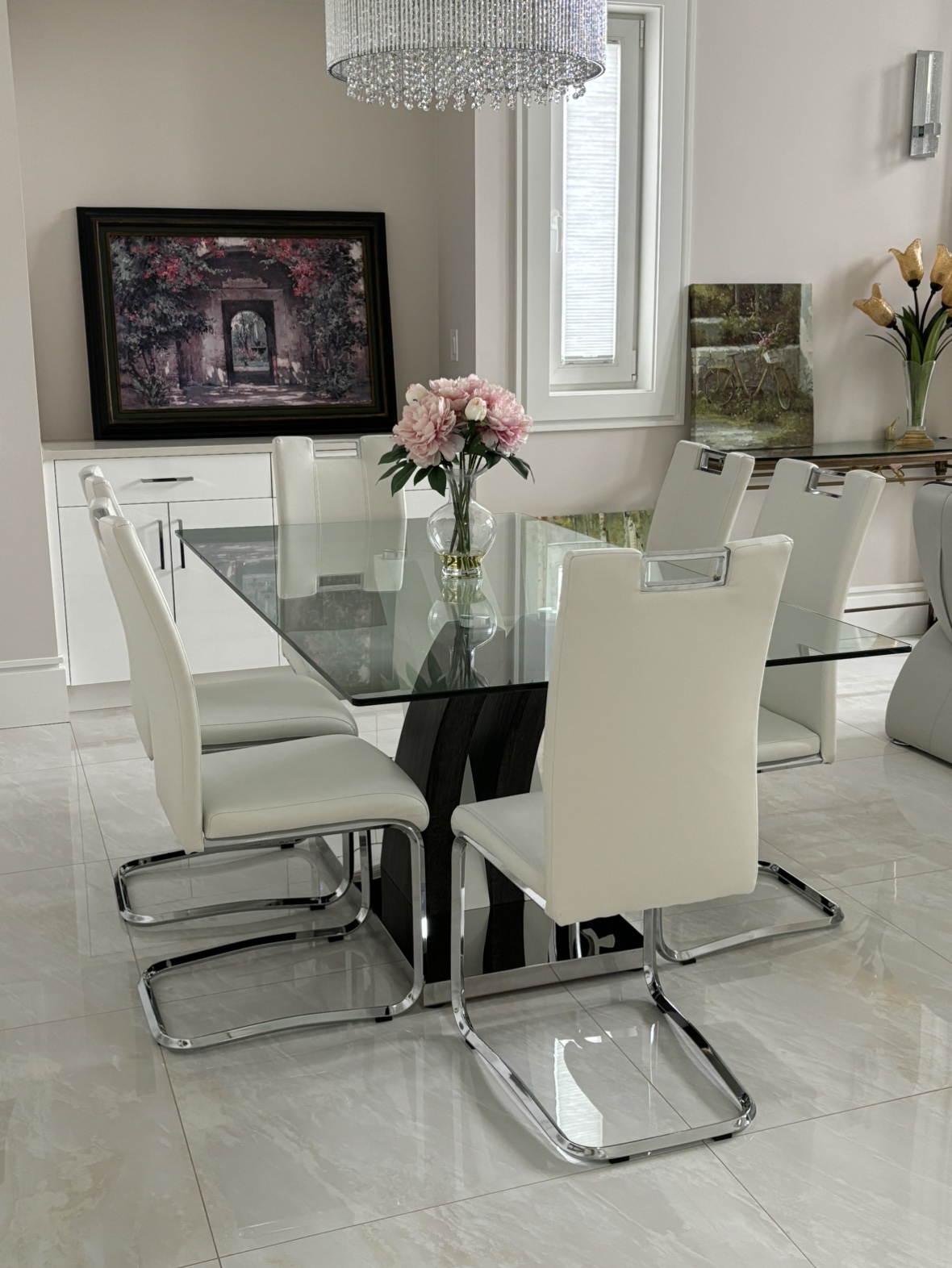 Luxury table+ 6chairs