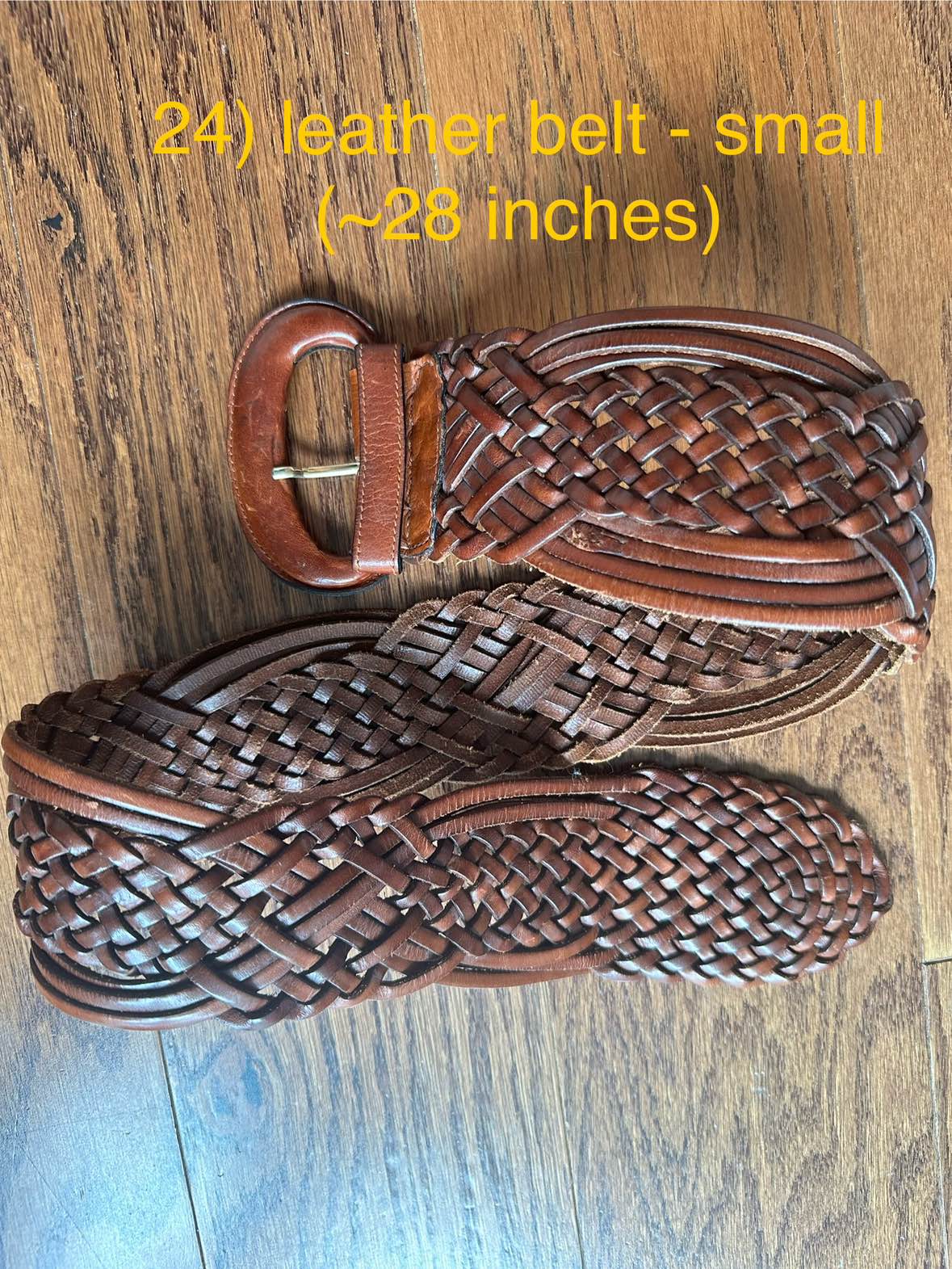 Leather belt thumbnail
