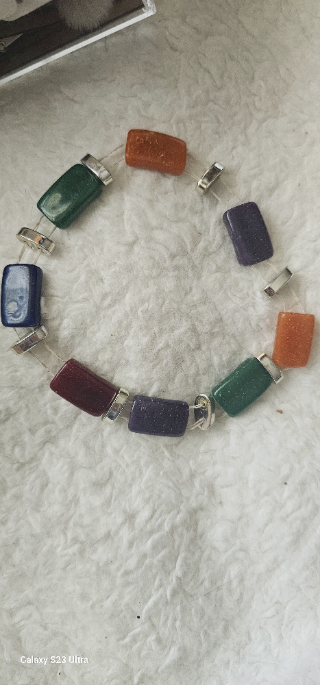 lucky stone bracelet " freecycle" thumbnail