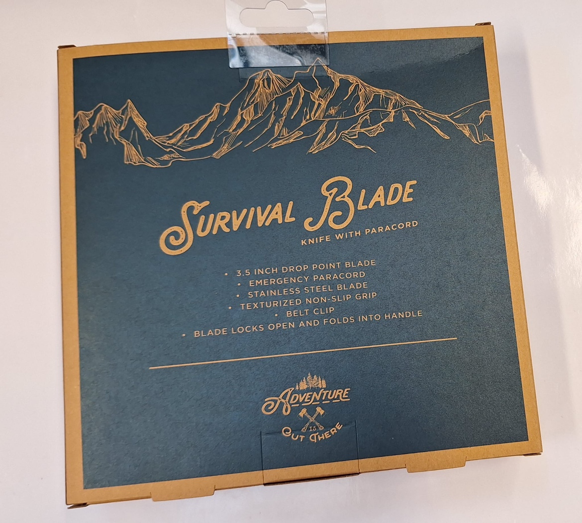 Survival Blade knife with Paracord image indicator(2)