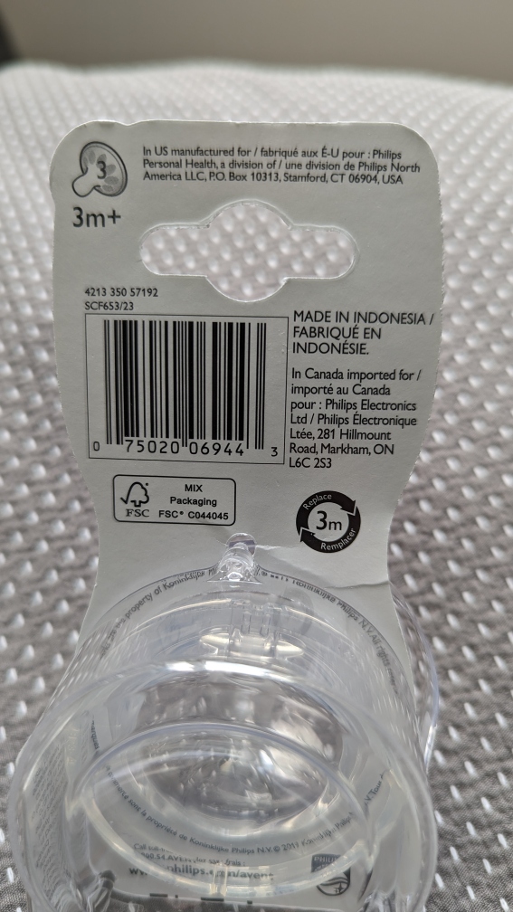 Philips Avent nipples (3 months) - photo 2
