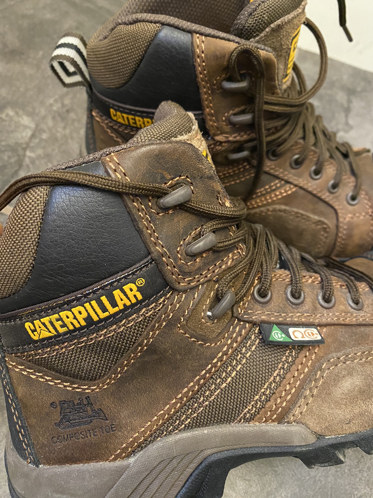 Cat Caterpillar Work Boots Steel toe - photo 4