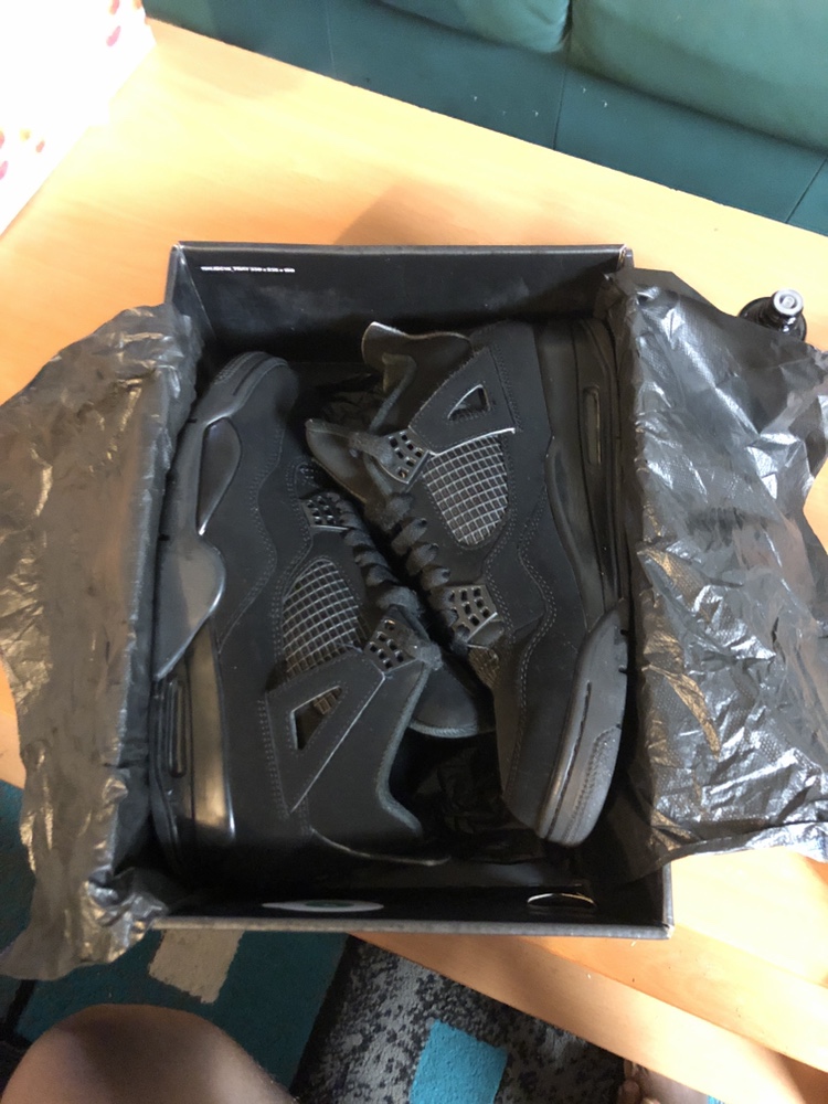 Jordan 4’s retro black cats (Real)