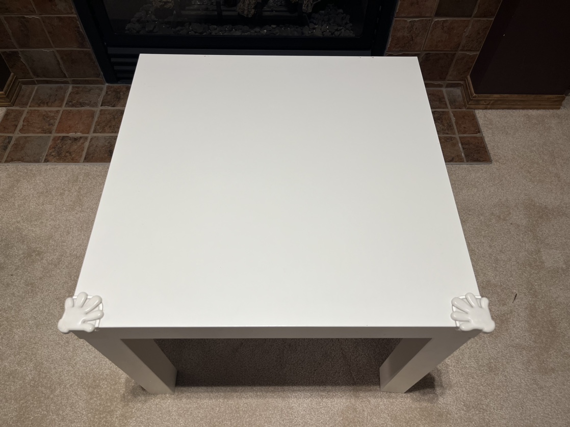 IKEA Lack Side Table - White - 55cm L x 55cm W x 45cm H - photo 3