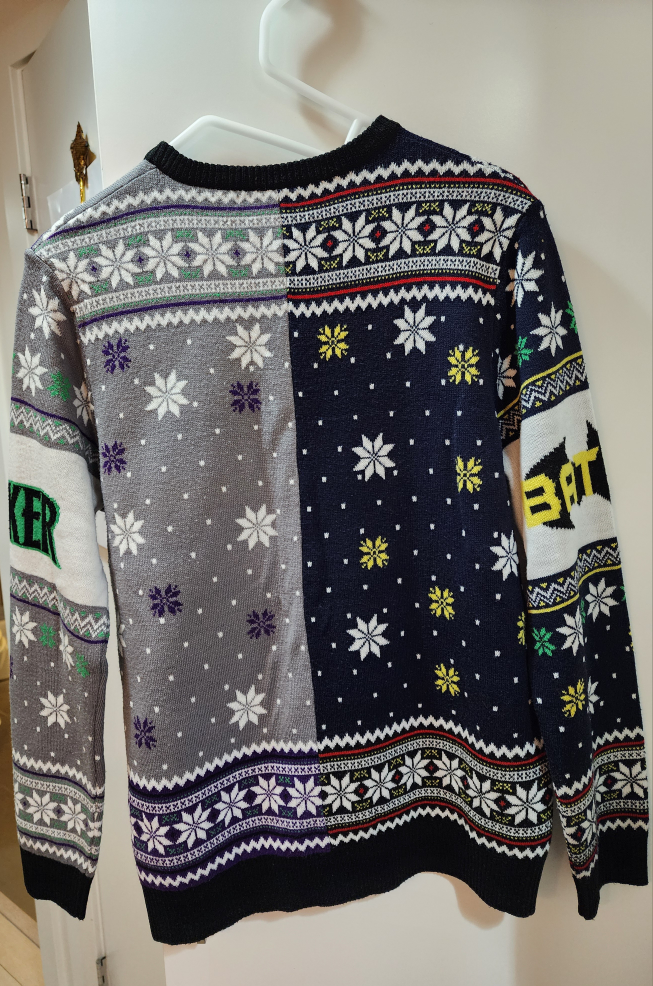 Batman joker Christmas Holiday ugly sweater jumper - photo 2