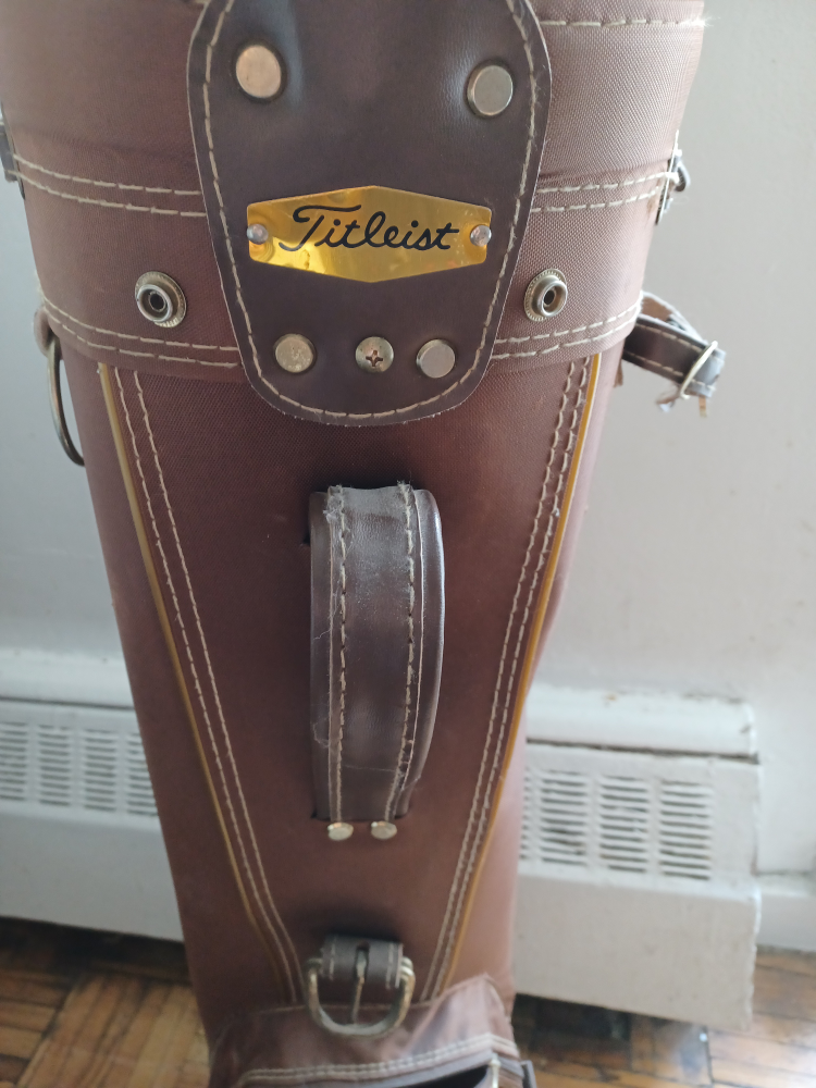 golf bag and clubs - photo 3