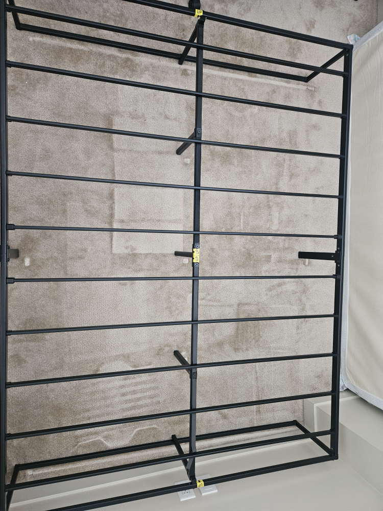 queen bed frame and mattress