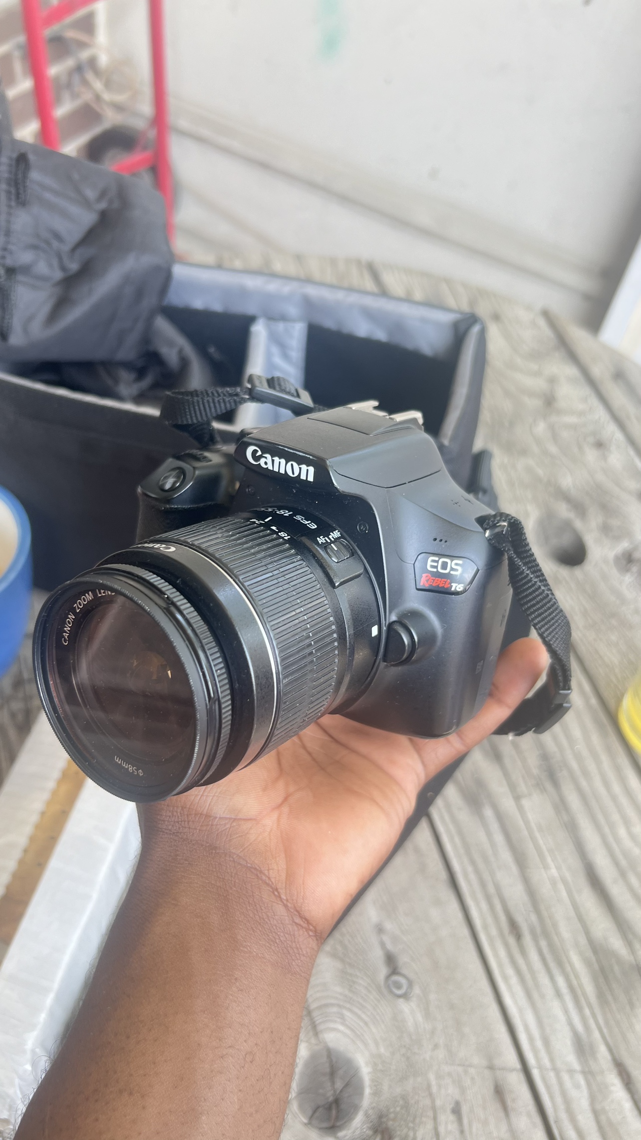 Camera canon-Rebel T6