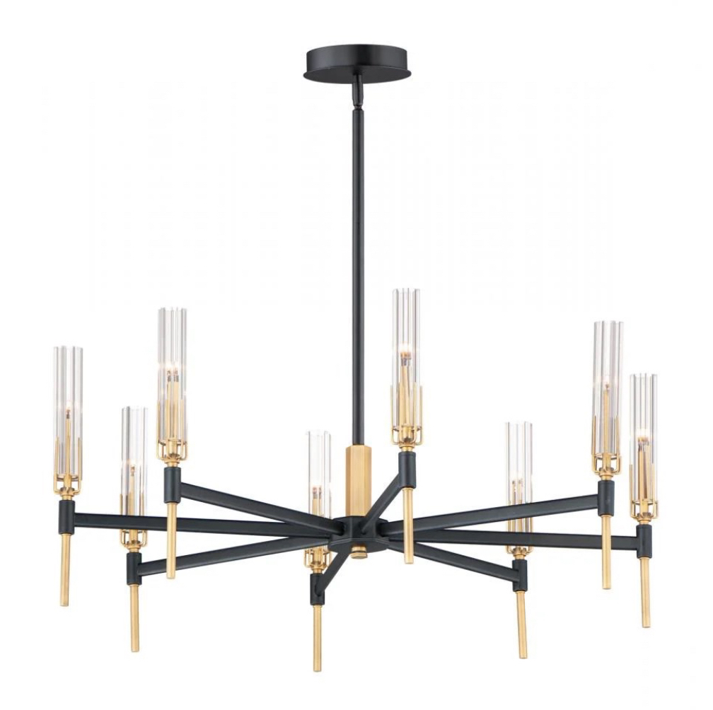 MAXIM FLAMBEAU CHANDELIER IN BOX thumbnail