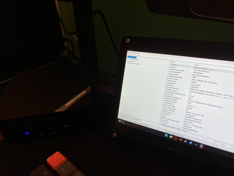 Ryzen 9 6900HX Mini Pc - photo 2