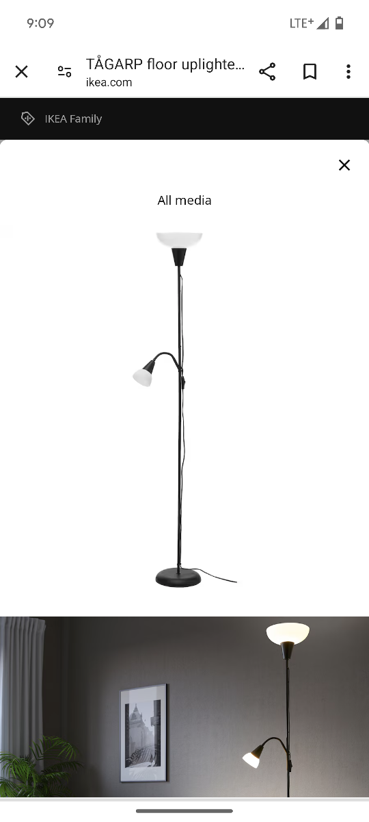 Ikea floor lamp