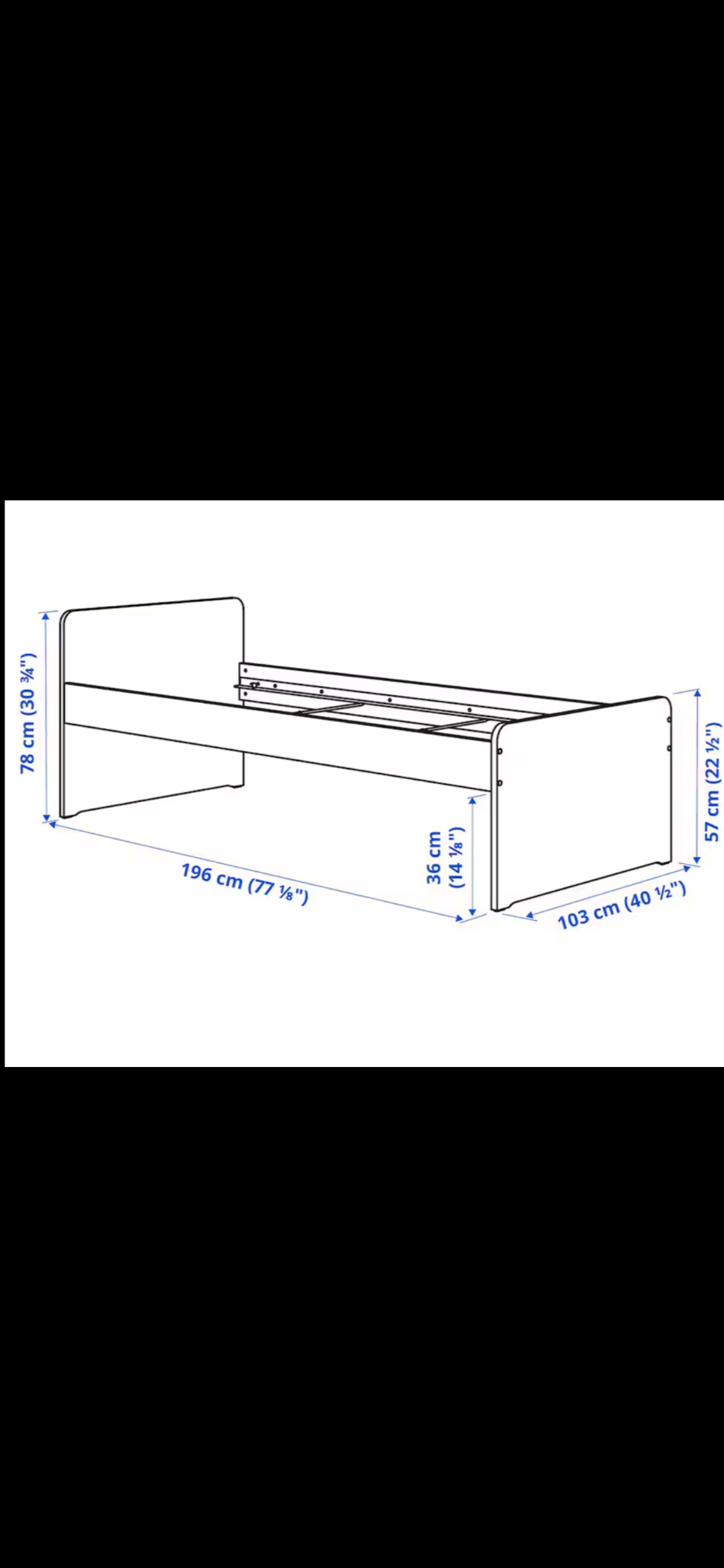 Twin Bed Frame - photo 4