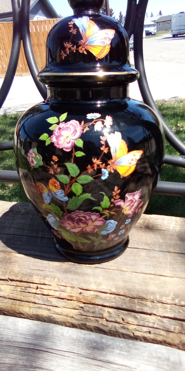 Asian inspired Ginger Jar