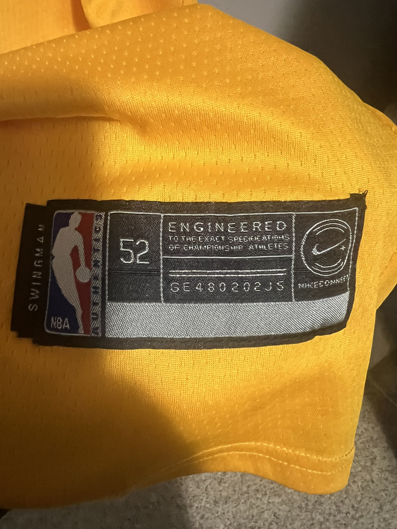 Kobe Bryant yellow Jersey - photo 3