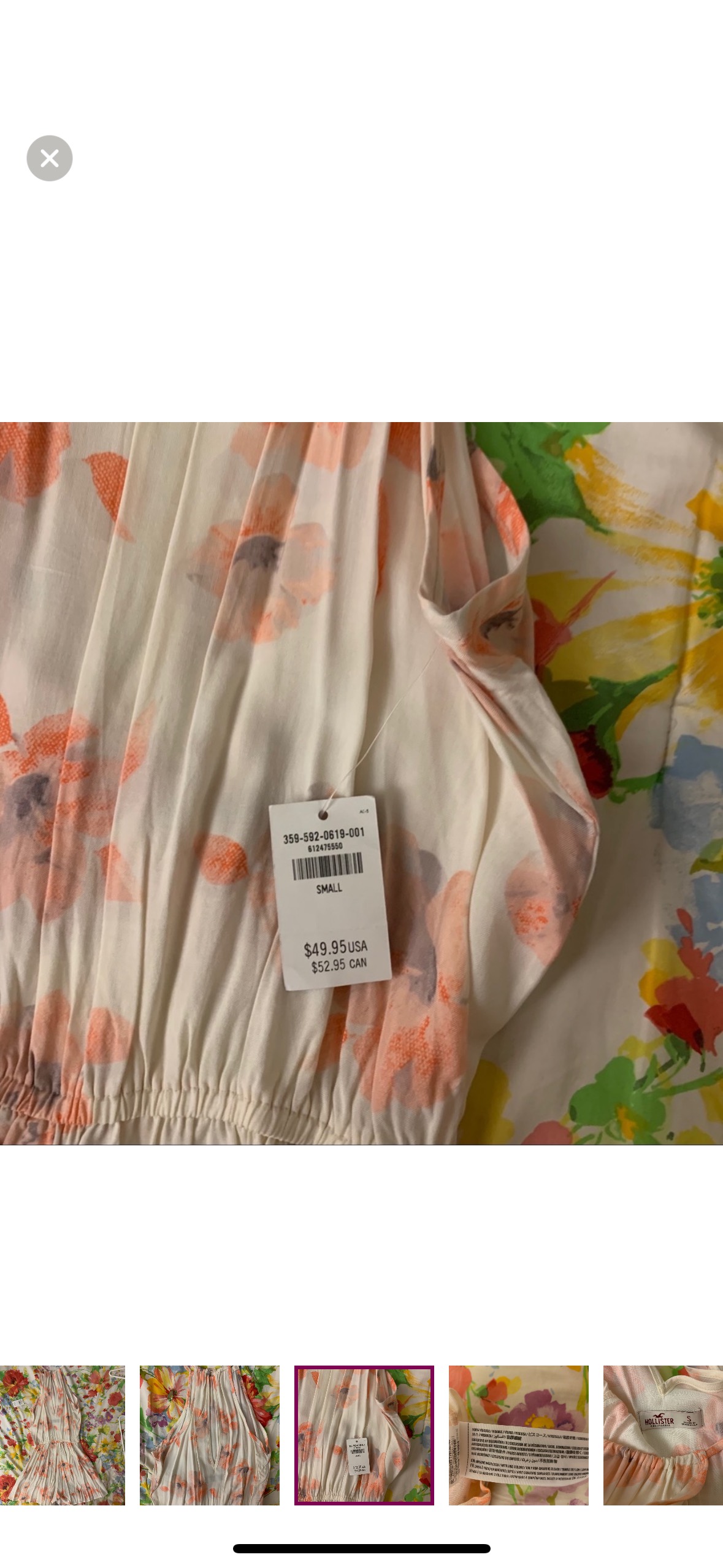 Hollister romper image indicator(4)