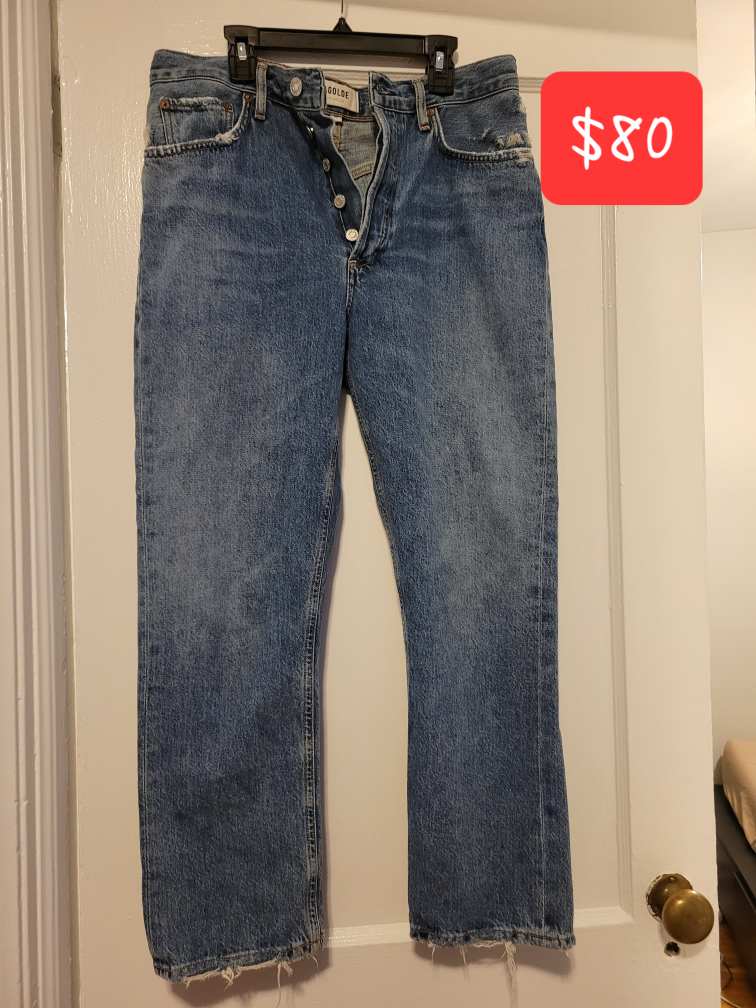 Agolde button Jeans