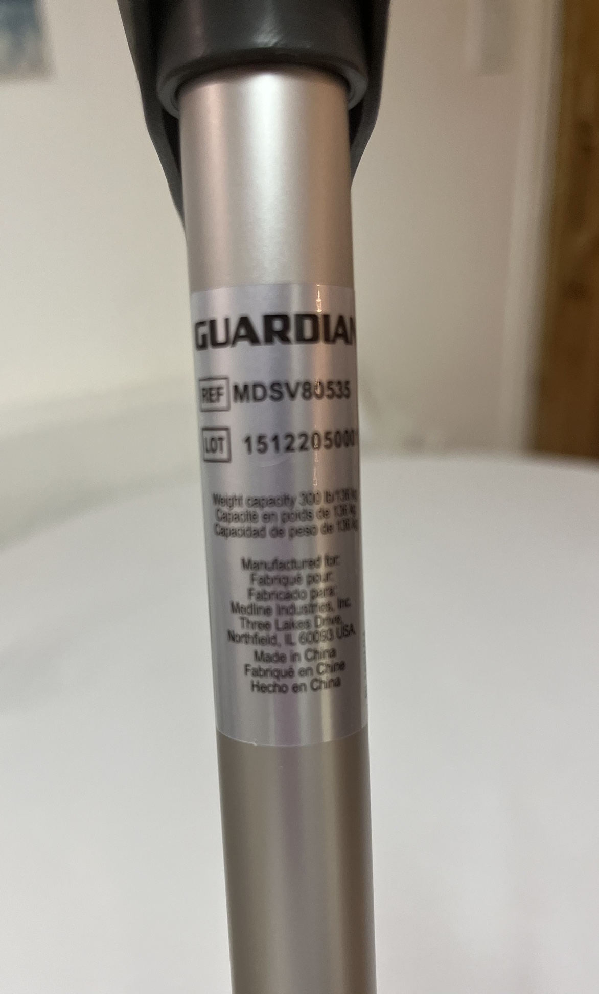 Crutches - Medium Size -5’ 2” - 5’ 10” - Aluminum - like new image indicator(4)