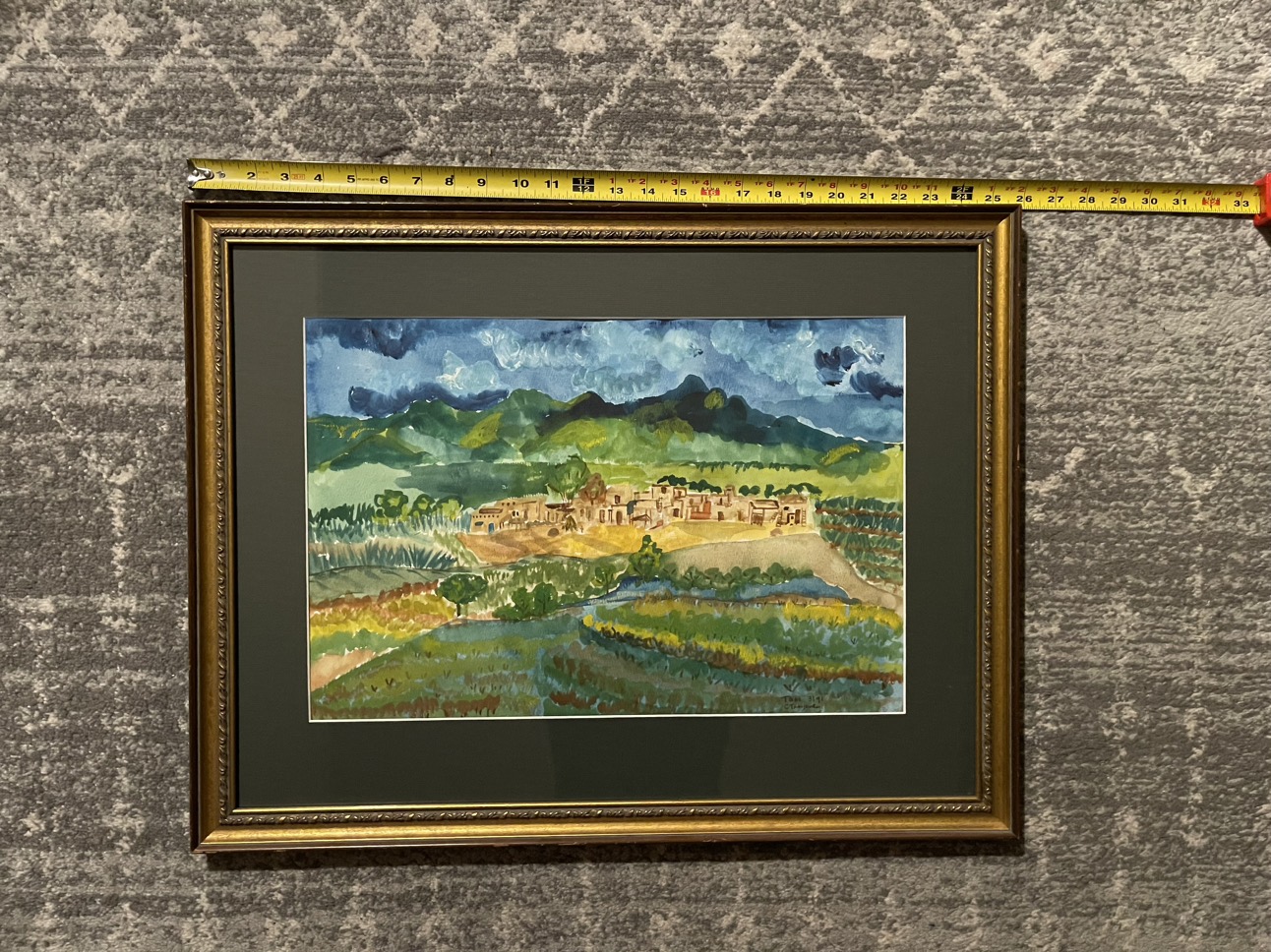 Painting / Gold Frame - photo 3