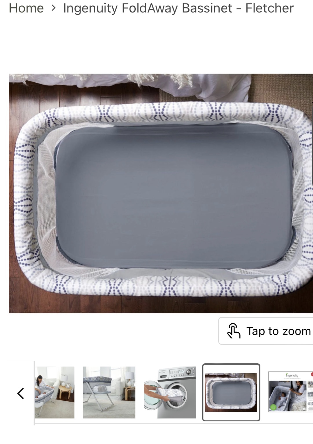 Rocking bassinet - photo 3