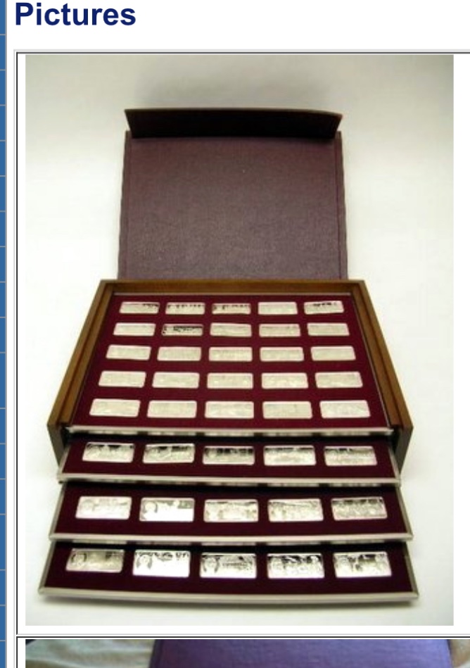Franklin Mint 100 Greatest Americans Bronze - photo 2