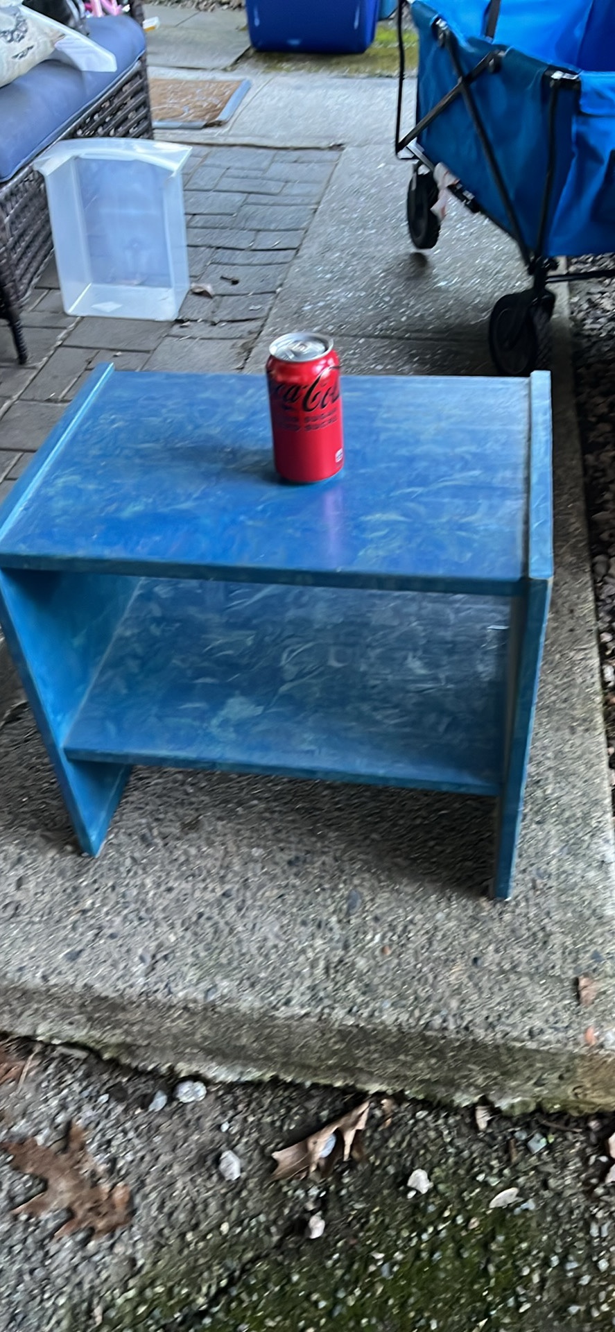 Funky and table