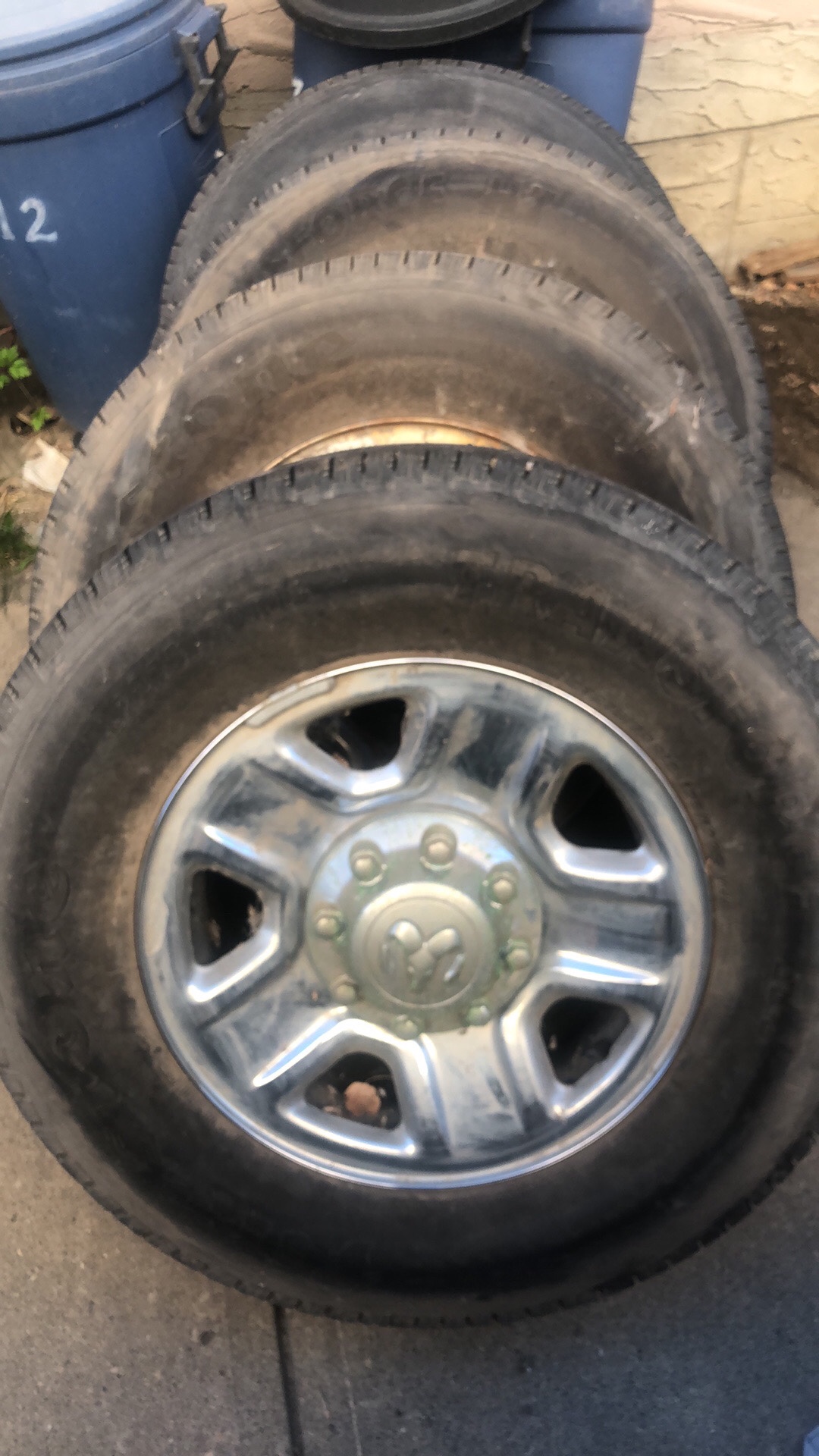 Ram 2500/3500 Rims and Tires - LT275/70r18 125