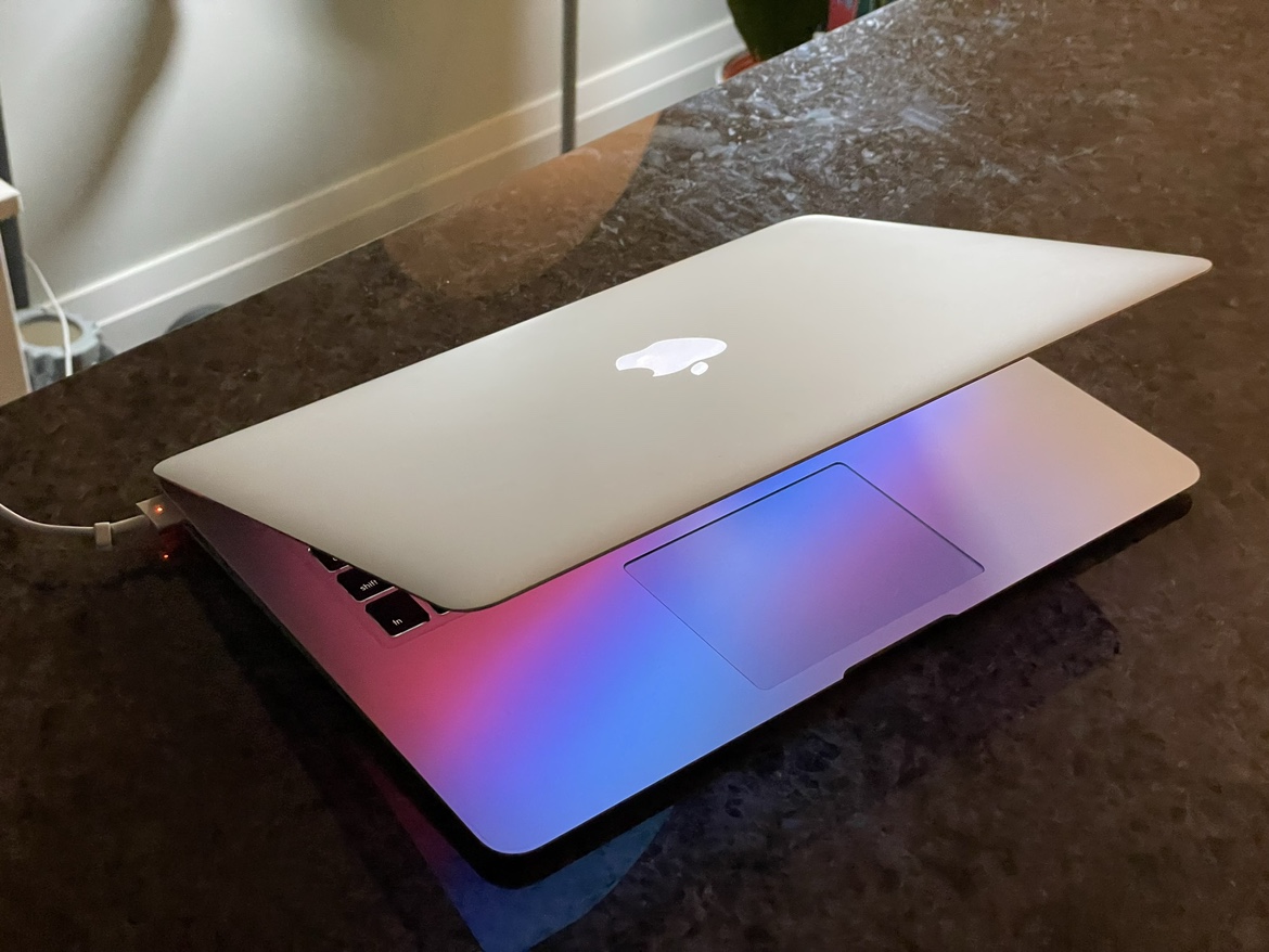 Apple 13" Macbook Air 2013, Eng + Cyrillic keyboard engraving thumbnail