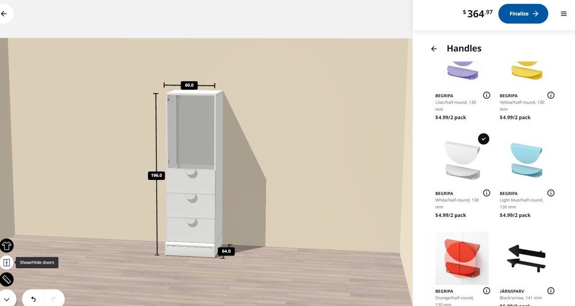 Ikea SMASTAD wardrobe - photo 2