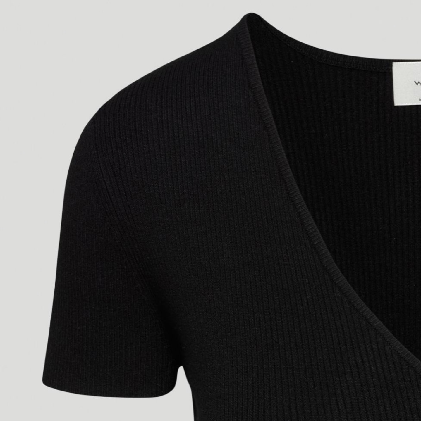 NEW Wilfred All-Tied Up ribbed sweater XS image indicator(5)