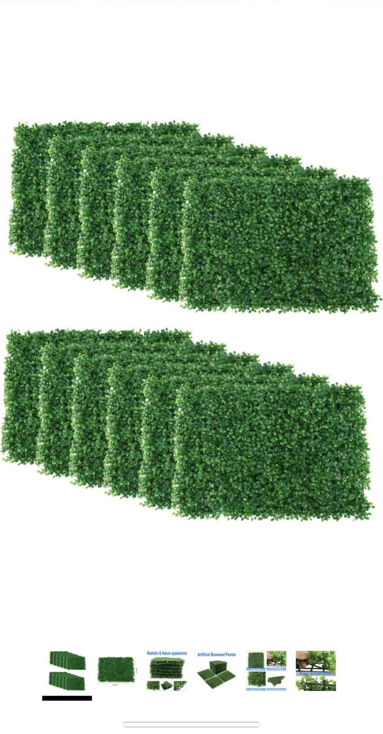 Faux Grass wall panels
