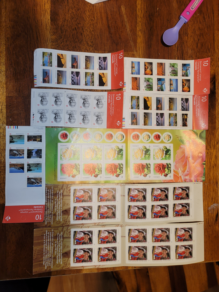 77 unused postage stamps image indicator(3)