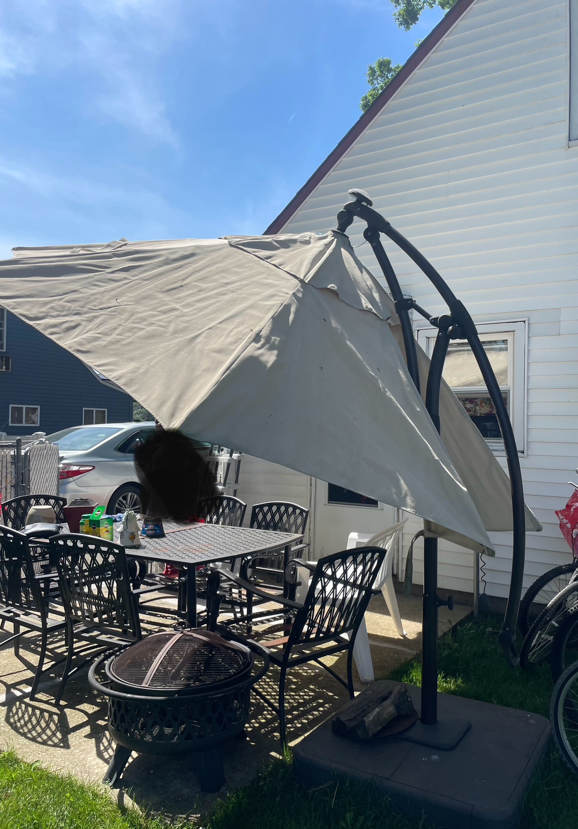 Patio Umbrella  With Stand