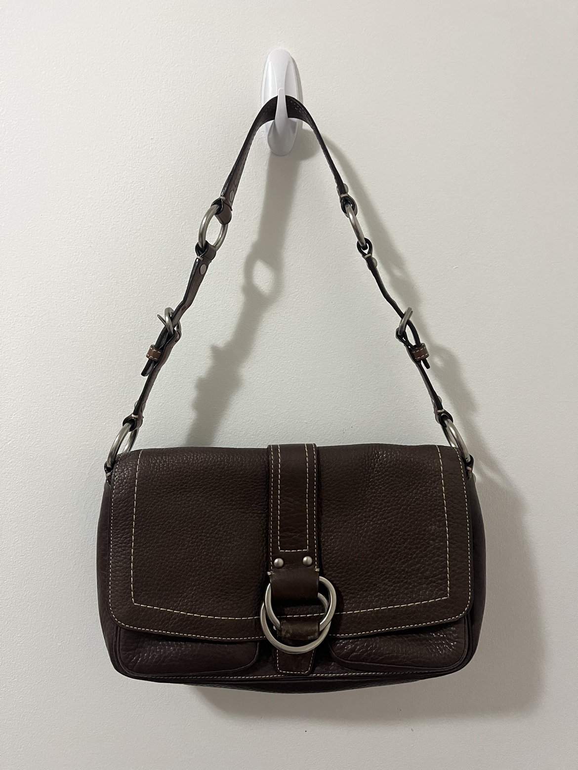 Coach vintage brown shoulder bag thumbnail