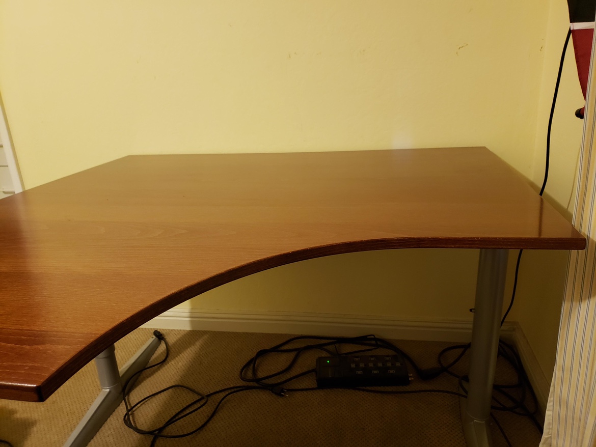 Free Ikea Effektive Desk #freecycle