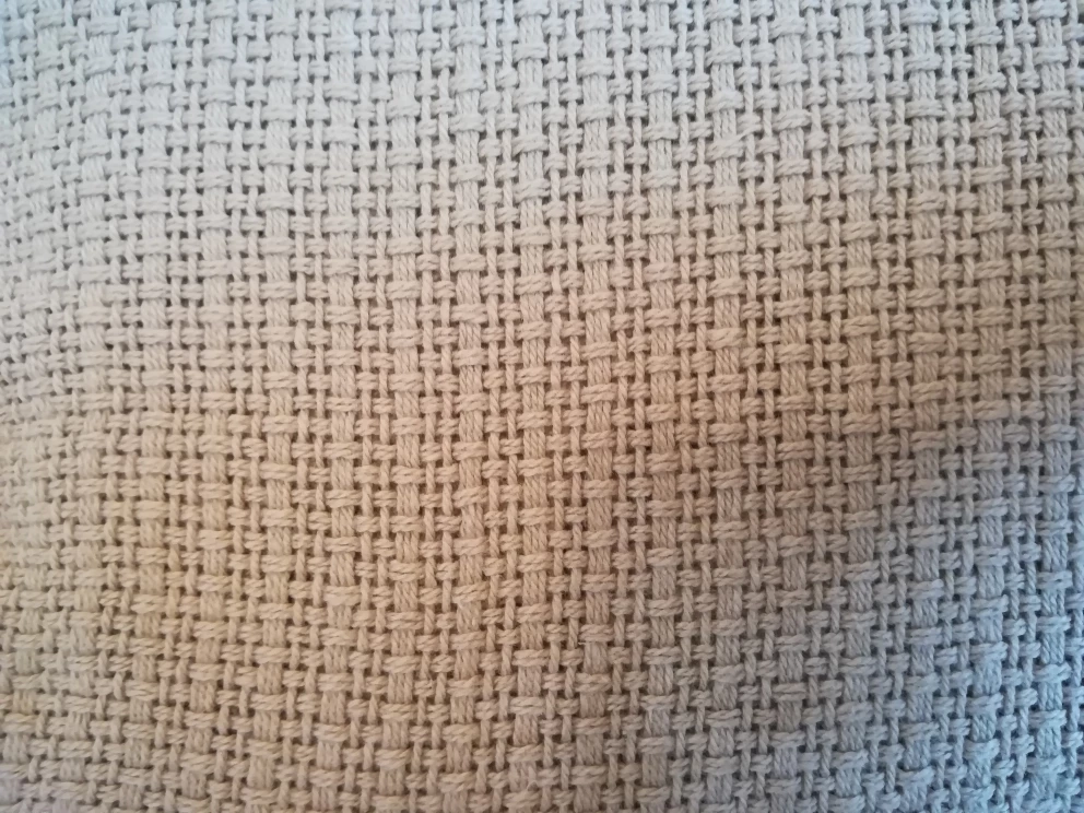 NEW Cotton Blanket, King size, Khaki/Dark Beige image indicator(3)