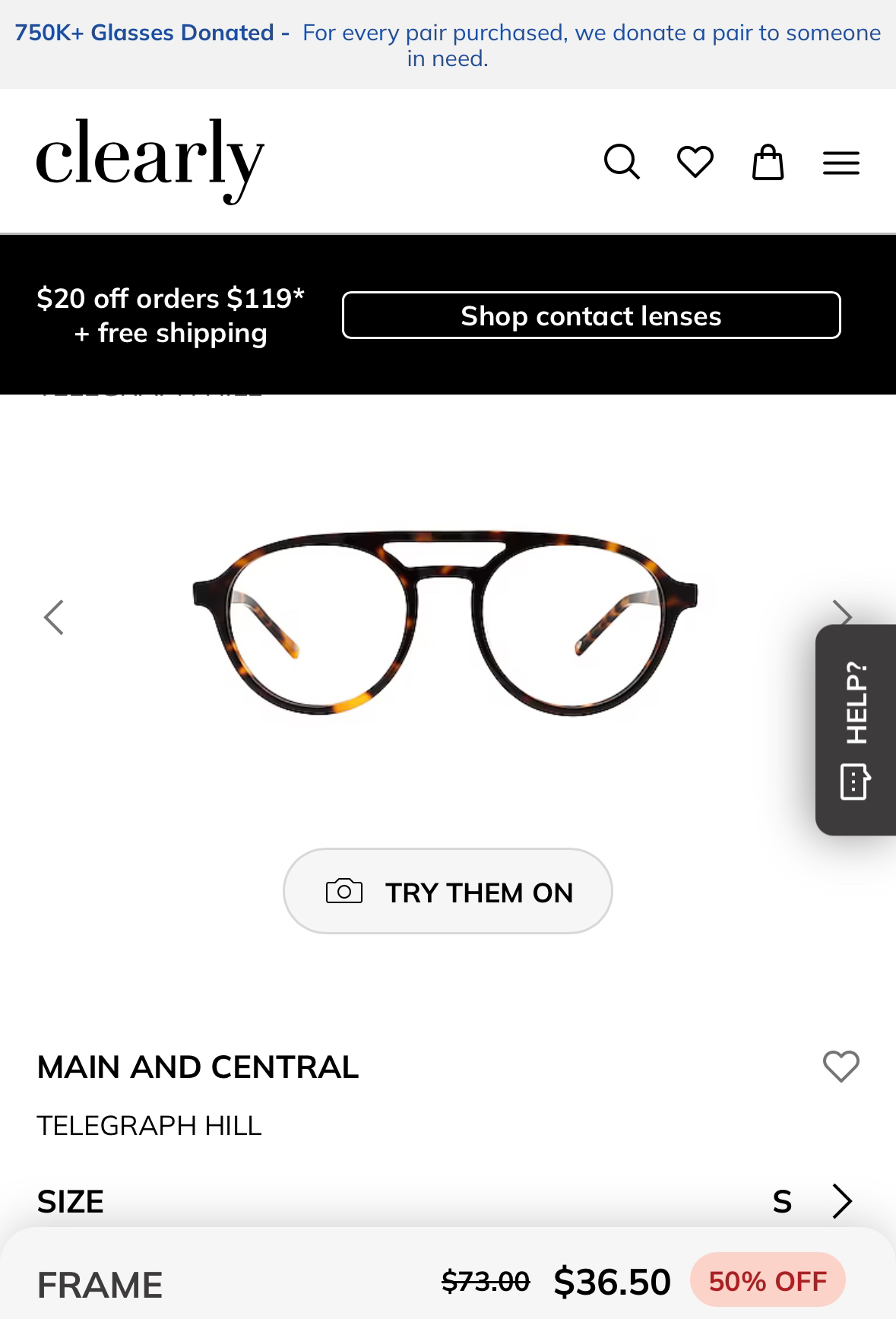 Clearly glasses image indicator(6)