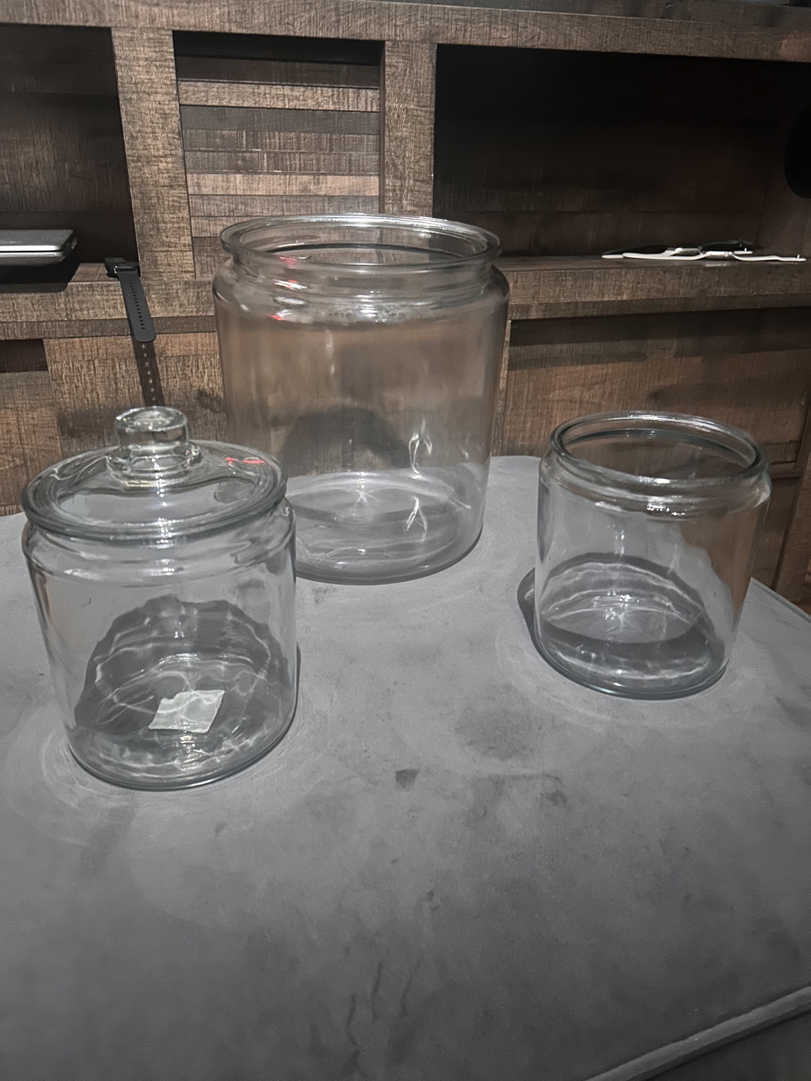 Glass jars🥕