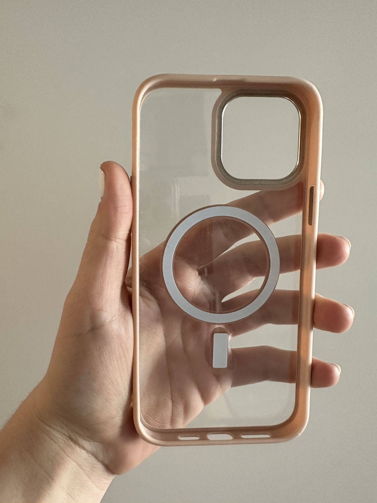 New rose gold iPhone 13/14/15 Pro Max case image indicator(2)