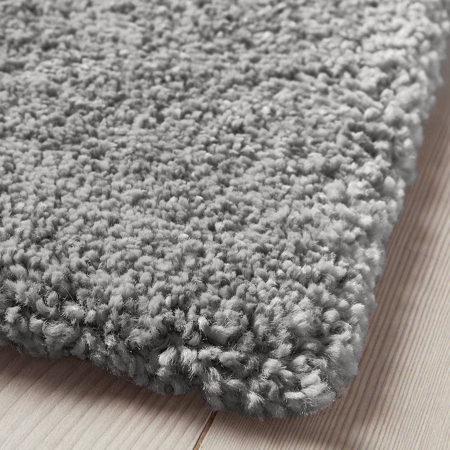 IKEA STOENSE Rug, low pile, medium gray - photo 2